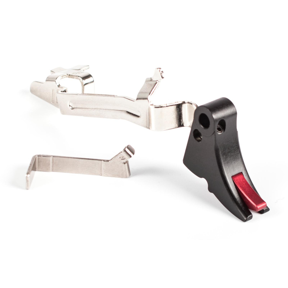 ZEV Fulcrum Adjustable Trigger Upgrade Bar Kit, Small, Blk/Red
