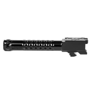 ZEV OPTIMIZED MATCH THREADED BARREL FOR GLOCK 19 GEN 1-5, Black DLC