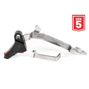 ZEV PRO Flat Face Trigger Upgrade Bar Kit for Gen5, red