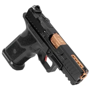 OZ9 V2 Elite Hyper Comp Pistol off right side on a white background