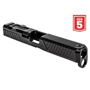 ZEV Z17 CITADEL STRIPPED SLIDE WITH RMR PLATE FOR GLOCK GEN 5, BLACK COATING