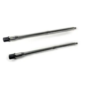 ZEV Core Elite 16" Stainless barrel, .223 Wylde, stacked on a white background