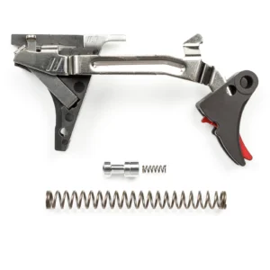 ZEV FULCRUM ADJUSTABLE TRIGGER DROP-IN KIT GEN 1-4 in Red