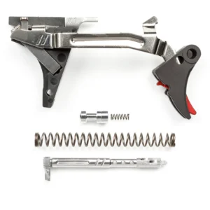 Zev Fulcrum Adjustable Trigger Ultimate Kit GEN 1-4 in Red
