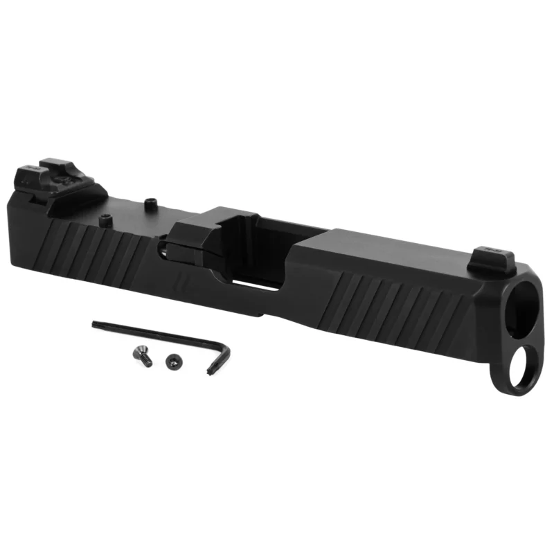 Side view of ZEV Z19 Duty Slide Gen 5 with RMR optic cut