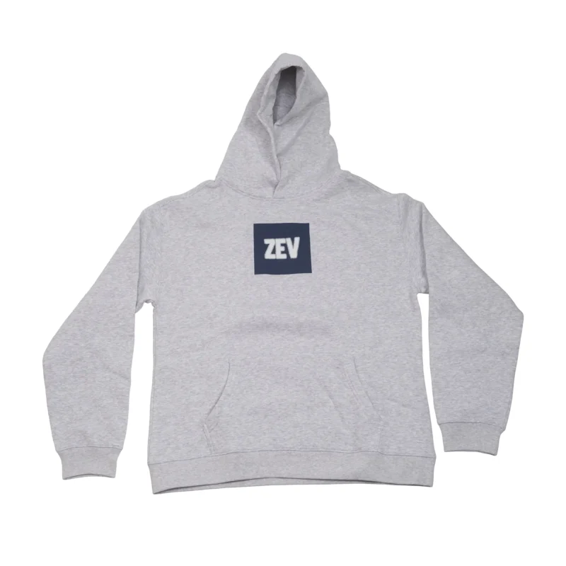 A Heater Zev Half Tone Hoodie.
