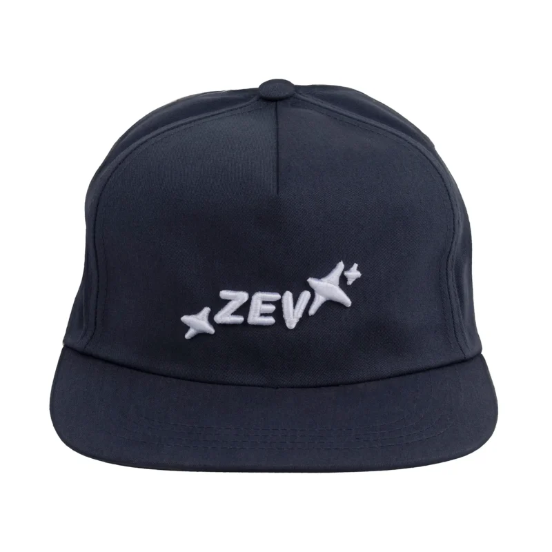 A navy ZEV Star Hat.