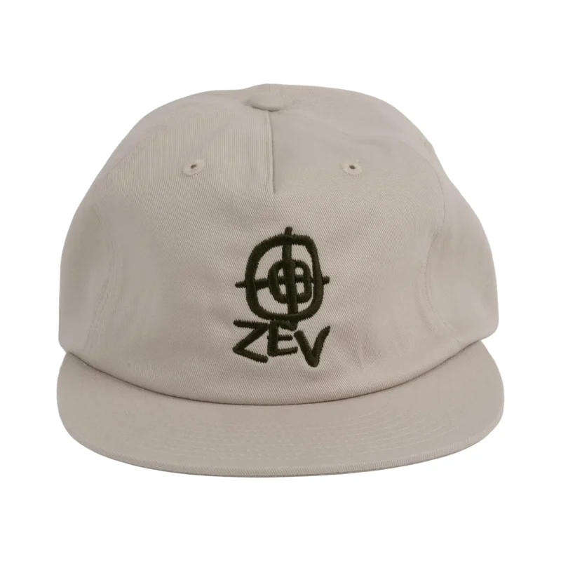 A bone color Zev Target Hat.