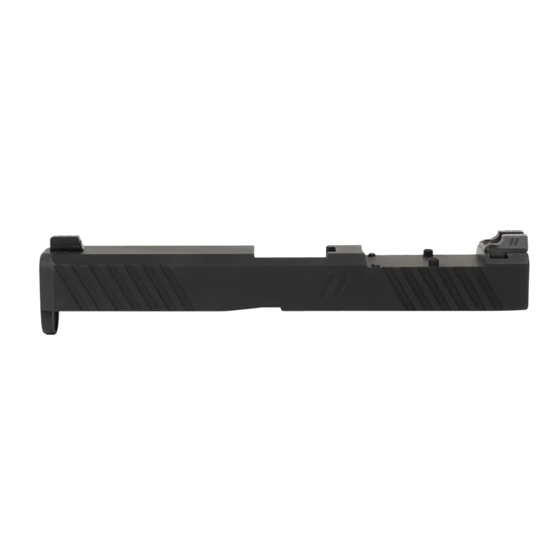 ZEV Z17 Duty Complete Slide With Rmr Cut, 5th Gen, Black Pointing Left.