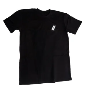 Front view of ZEV OG T-Shirt with subtle ZEV slashes on the chest