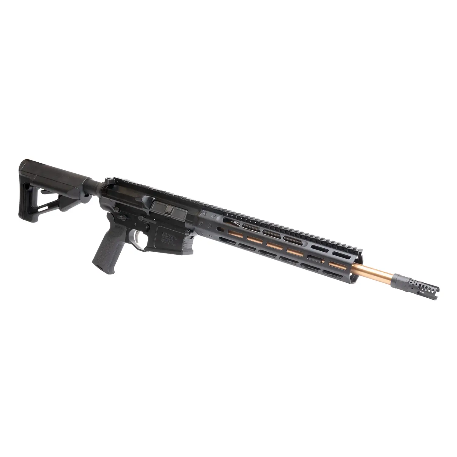 MEGA MATEN LARGE FRAME RIFLE. 3/4 View.