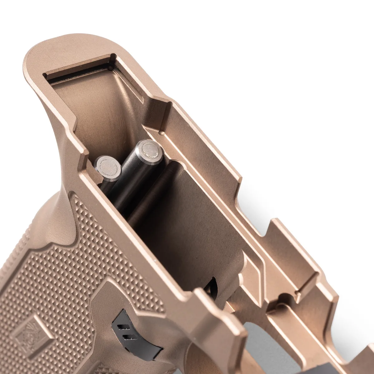 OZ9 V2 ELITE PISTOL – WRMFZY OZ DOOM XL, frame interior, close-up